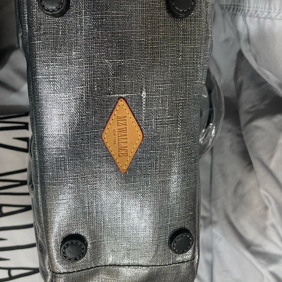 MZ Wallace Abbey Graphite Glazed Purse - Picture 7 of 8